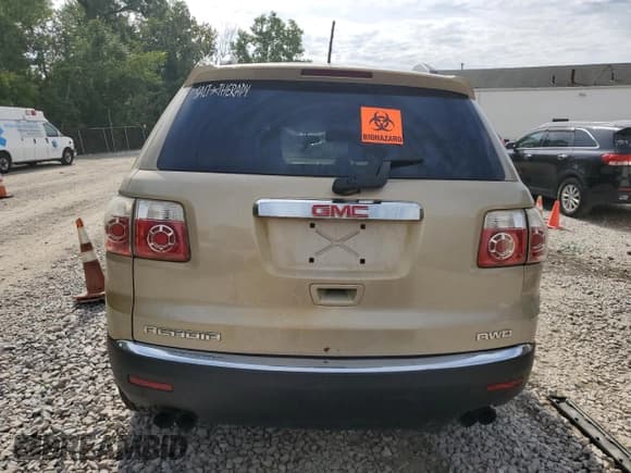 ✅ 2012 GMC Acadia SL • VIN: 1GKKVNED4CJ206315 • Lot: 70523745. Wystawiony na Copart z przebiegiem 164 386 mil. Bezpłatny archiwum sprzedaży aukcyjnych z USA i szczegółowy raport historii pojazdu na DreamBid. Zdjęcie 6.
