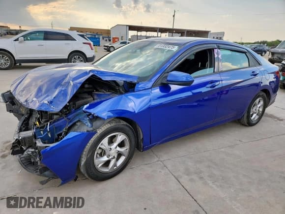 ✅ 2021 Hyundai Elantra SE • VIN: KMHLL4AG2MU116768 • Lot: 81332475. Listed on Copart with 39,735 mi. Free auction sales archive from the USA and detailed vehicle history report at DreamBid. Image 1.