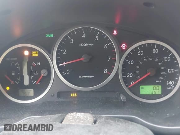 ✅ 2006 Subaru Impreza WRX Limited • VIN: JF1GD796X6H518782 • Lot: 42623689. Wystawiony na IAAI z przebiegiem 111 357 mil. Bezpłatny archiwum sprzedaży aukcyjnych z USA i szczegółowy raport historii pojazdu na DreamBid. Zdjęcie 7.