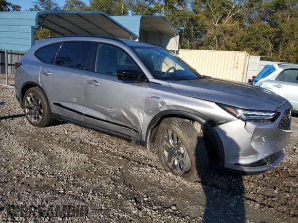 ✅ 2024 Acura MDX w/A-Spec Package • VIN: 5J8YE1H05RL008817 • Lot: 90822985. Listed on Copart with 17,442 mi. Free auction sales archive from the USA and detailed vehicle history report at DreamBid. Image 4.