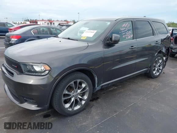 ✅ 2020 Dodge Durango GT • VIN: 1C4RDHDG1LC258905 • Lot: 43125960. Listed on IAAI with 80,326 mi. Free auction sales archive from the USA and detailed vehicle history report at DreamBid. Image 2.