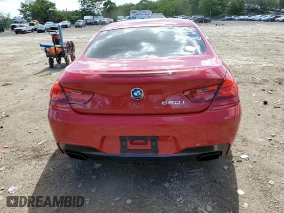 ✅ 2012 BMW 6 Series 650i • VIN: WBALX3C58CDV77757 • Lot: 55527775. Listed on Copart with 113,649 mi. Free auction sales archive from the USA and detailed vehicle history report at DreamBid. Image 6.