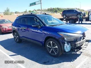 ✅ 2025 Toyota Corolla Cross Hybrid S • VIN: 7MUFBABG9SV067495 • Lot: 43169586. Listed on IAAI with 4,255 mi. Free auction sales archive from the USA and detailed vehicle history report at DreamBid. Image 1.