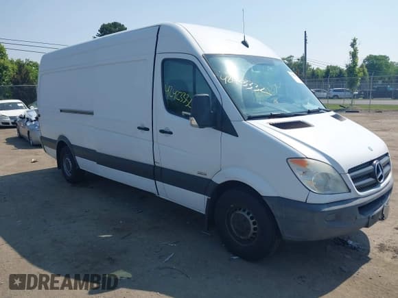 ✅ 2012 Mercedes-Benz Sprinter Cargo • VIN: WD3PE8CC0C5630851 • Lot: 42423332. Listed on IAAI with 232,447 mi. Free auction sales archive from the USA and detailed vehicle history report at DreamBid. Image 1.