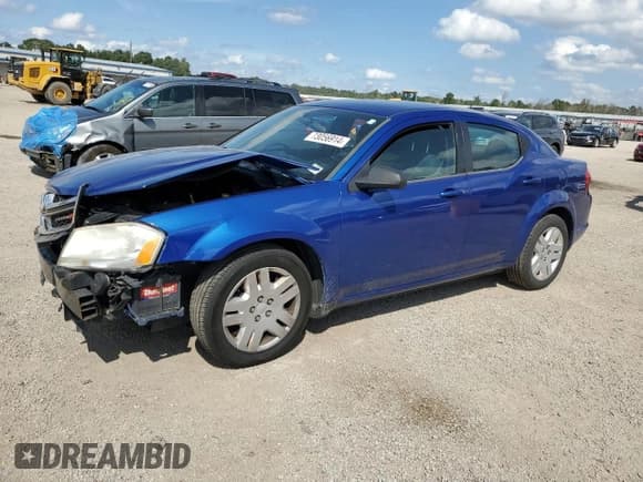 ✅ 2013 Dodge Avenger SE • VIN: 1C3CDZAB7DN690560 • Лот: 73056914. Опубликован ранее на Copart с пробегом 127 124 миль. Бесплатный доступ к архиву аукционных продаж из США и подробный отчёт об истории автомобиля на DreamBid. Изображение 1.