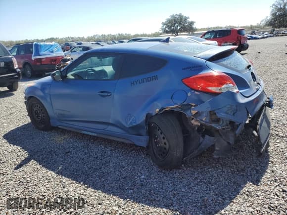 ✅ 2016 Hyundai Veloster Turbo Rally Edition • VIN: KMHTC6AE1GU263047 • Lot: 47547215. Wystawiony na Copart z przebiegiem 131 304 mil. Bezpłatny archiwum sprzedaży aukcyjnych z USA i szczegółowy raport historii pojazdu na DreamBid. Zdjęcie 2.