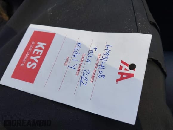 ✅ 2022 Tesla Model Y Performance • VIN: 7SAYGDEFXNF326435 • Lot: 43314108. Wystawiony na IAAI z przebiegiem 75 060 mil. Bezpłatny archiwum sprzedaży aukcyjnych z USA i szczegółowy raport historii pojazdu na DreamBid. Zdjęcie 11.