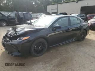 2020 Toyota Camry SE with VIN 4T1G11BK6LU013070, listed as a Copart auction lot 81112515 with 75,909 mi miles and Clean title. Bid and sale history available at DreamBid. Image 1.