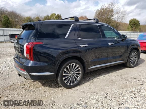 ✅ 2024 Hyundai Palisade Calligraphy • VIN: KM8R7DGE5RU760857 • Лот: 79163984. Опубликован ранее на Copart с пробегом 10 321 миль. Бесплатный доступ к архиву аукционных продаж из США и подробный отчёт об истории автомобиля на DreamBid. Изображение 3.