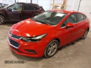 ✅ 2017 Chevrolet Cruze LT • VIN: 3G1BE6SMXHS503884 • Lot: 43527390. Listed on IAAI with 132,268 mi. Free auction sales archive from the USA and detailed vehicle history report at DreamBid. Image 2.