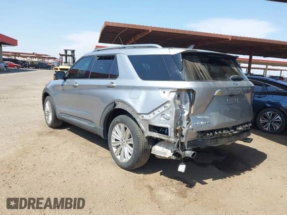 2022 Ford Explorer Limited z VIN 1FMSK7FH1NGA81626, wystawiony jako IAAI lot #42945801 z przebiegiem 61 416 mil mil oraz . Historia ofert i sprzedaży dostępna na DreamBid. Obrazek 3.