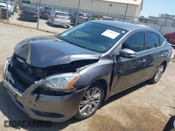✅ 2015 Nissan Sentra SR • VIN: 3N1AB7AP0FY264372 • Lot: 42336275. Listed on IAAI with 173,514 mi. Free auction sales archive from the USA and detailed vehicle history report at DreamBid. Image 2.