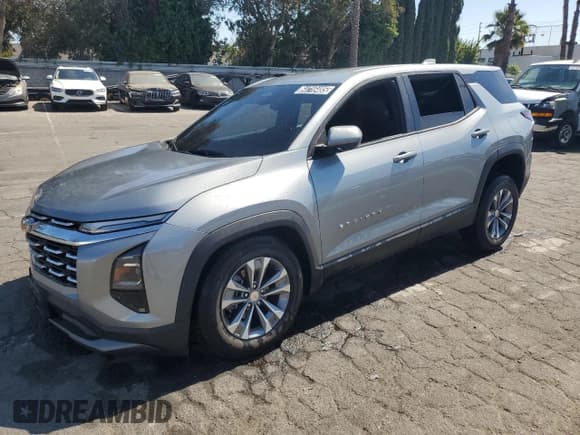 ✅ 2025 Chevrolet Equinox AWD LT • VIN: 3GNAXPEG6SL324114 • Lot: 64716485. Wystawiony na Copart z przebiegiem 5 619 mil. Bezpłatny archiwum sprzedaży aukcyjnych z USA i szczegółowy raport historii pojazdu na DreamBid. Zdjęcie 1.