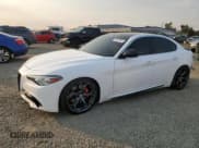 ✅ 2021 Alfa Romeo Giulia Ti Sport • VIN: ZARFAMBN7M7640412 • Lot: 42607345. Listed on Copart with 46,415 mi. Free auction sales archive from the USA and detailed vehicle history report at DreamBid. Image 1.