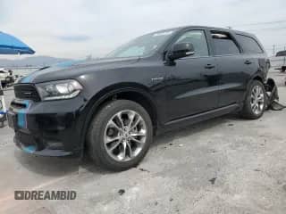 2020 Dodge Durango R/T z VIN 1C4SDHCT3LC259747, wystawiony jako Copart lot #70435725 z przebiegiem 82 457 mil mil oraz Szkoda całkowita • Salvage title. Historia ofert i sprzedaży dostępna na DreamBid. Obrazek 1.