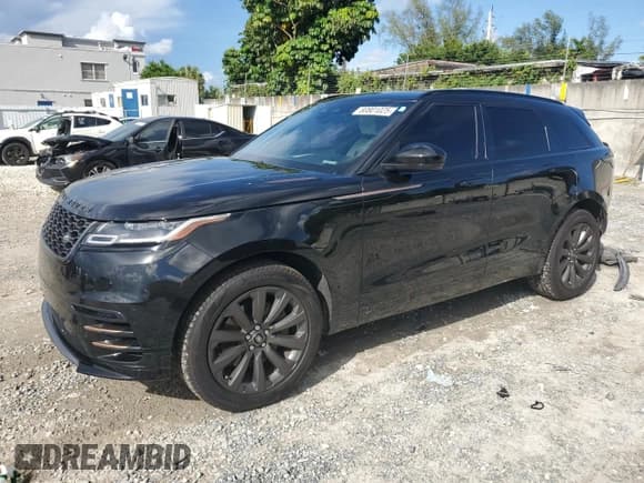 ✅ 2022 Land Rover Range Rover Velar R-Dynamic S • VIN: SALYT2EXXNA340827 • Лот: 80801025. Опубликован ранее на Copart с пробегом 34 360 миль. Бесплатный доступ к архиву аукционных продаж из США и подробный отчёт об истории автомобиля на DreamBid. Изображение 1.
