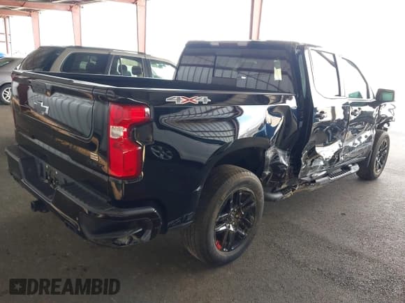 ✅ 2021 Chevrolet Silverado 1500 RST • VIN: 1GCUYEED7MZ352464 • Lot: 43461883. Listed on IAAI with 44,141 mi. Free auction sales archive from the USA and detailed vehicle history report at DreamBid. Image 4.