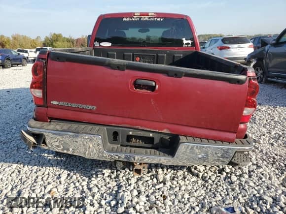 2006 Chevrolet Silverado 1500 LT2 with VIN 1GCEK19T66Z121879, listed as a Copart auction lot 75428884 with 185,547 mi miles and Clean title. Bid and sale history available at DreamBid. Image 6.
