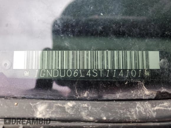 ✅ 1995 Chevrolet Lumina Van • VIN: 1GNDU06L4ST114101 • Лот: 48230275. Опубликован ранее на Copart с пробегом Не указан. Бесплатный доступ к архиву аукционных продаж из США и подробный отчёт об истории автомобиля на DreamBid. Изображение 15.