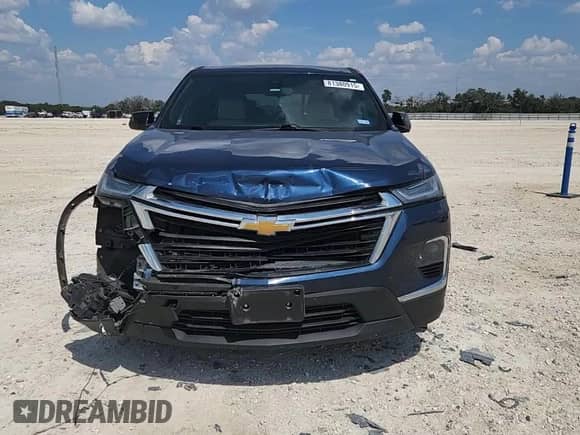 2022 Chevrolet Traverse LS with VIN 1GNERFKW7NJ166556, listed as a Copart auction lot 81380915 with 67,774 mi miles and Salvage title. Bid and sale history available at DreamBid. Image 14.
