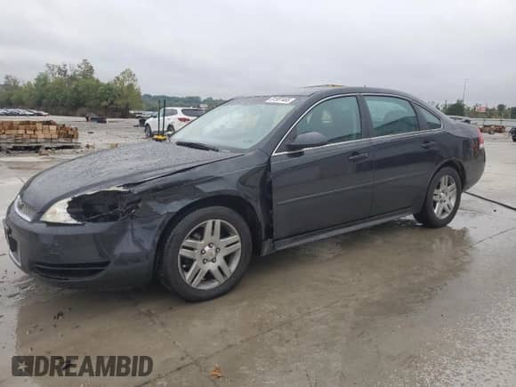 2012 Chevrolet Impala LT Retail с VIN 2G1WB5E35C1172563, выставлен на аукционе Copart как лот 81587465 с пробегом 170 749 миль миль и Списание • Salvage title. История ставок и продаж доступна на DreamBid. Изображение 1.