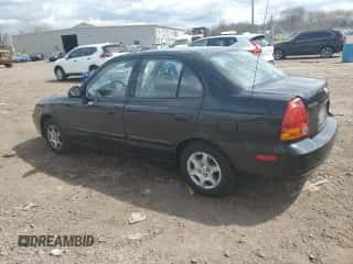 2004 Hyundai Accent GL с VIN KMHCG45C04U506196, выставлен на аукционе Copart как лот 51276195 с пробегом 75 550 миль миль и Чистый • Clean title. История ставок и продаж доступна на DreamBid. Изображение 2.