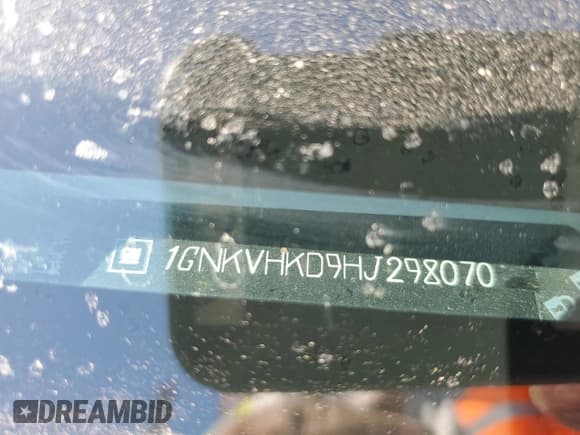 ✅ 2017 Chevrolet Traverse LT • VIN: 1GNKVHKD9HJ298070 • Lot: 71130394. Wystawiony na Copart z przebiegiem 92 964 mil. Bezpłatny archiwum sprzedaży aukcyjnych z USA i szczegółowy raport historii pojazdu na DreamBid. Zdjęcie 12.