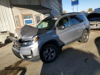 ✅ 2022 Honda Passport TrailSport • VIN: 5FNYF8H63NB012547 • Lot: 91202075. Listed on Copart with 76,845 mi. Free auction sales archive from the USA and detailed vehicle history report at DreamBid. Image 1.