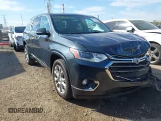 ✅ 2019 Chevrolet Traverse Premier • VIN: 1GNERKKW4KJ123524 • Lot: 43362635. Wystawiony na IAAI z przebiegiem 82 612 mil. Bezpłatny archiwum sprzedaży aukcyjnych z USA i szczegółowy raport historii pojazdu na DreamBid. Zdjęcie 1.