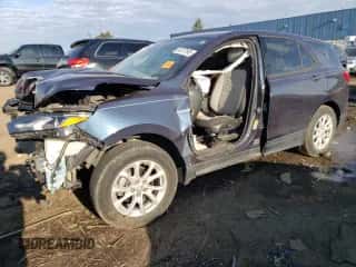 2019 Chevrolet Equinox LS z VIN 3GNAXSEV2KL307215, wystawiony jako Copart lot #81377193 z przebiegiem Nie podano mil oraz Szkoda całkowita • Salvage title. Historia ofert i sprzedaży dostępna na DreamBid. Obrazek 1.