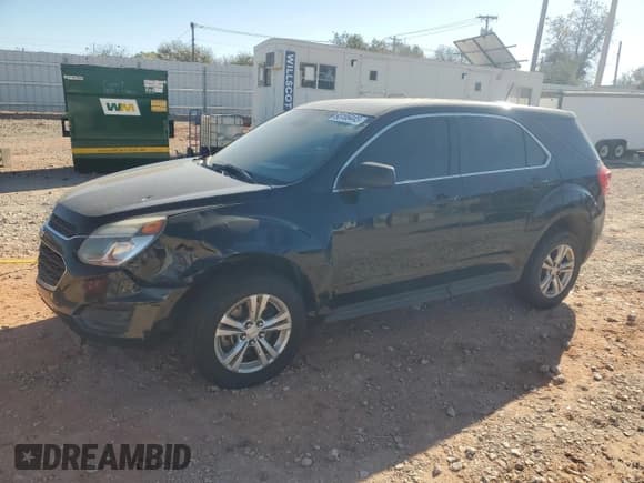 ✅ 2016 Chevrolet Equinox LS • VIN: 2GNALBEK5G1185086 • Lot: 93106445. Listed on Copart with 229,692 mi. Free auction sales archive from the USA and detailed vehicle history report at DreamBid. Image 1.