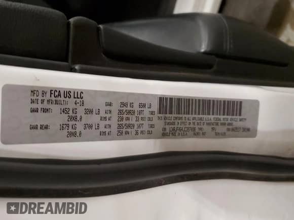 2018 Jeep Grand Cherokee Altitude z VIN 1C4RJFAG4JC397098, wystawiony jako Copart lot #82310585 z przebiegiem 138 914 mil mil oraz Szkoda całkowita • Salvage title. Historia ofert i sprzedaży dostępna na DreamBid. Obrazek 13.