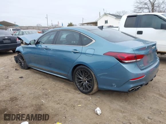 ✅ 2018 Genesis G80 Sport • VIN: KMHGN4JB6JU222877 • Лот: 41364724. Опубликован ранее на IAAI с пробегом 133 550 миль. Бесплатный доступ к архиву аукционных продаж из США и подробный отчёт об истории автомобиля на DreamBid. Изображение 3.