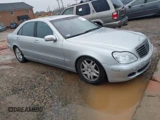 ✅ 2003 Mercedes-Benz S 430 • VIN: WDBNG70J43A364597 • Lot: 43877168. Listed on IAAI with Not provided. Free auction sales archive from the USA and detailed vehicle history report at DreamBid. Image 1.