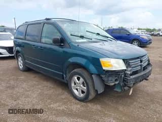 2009 Dodge Grand Caravan SE with VIN 2D8HN44E49R573781, listed as a IAAI auction lot 43430319 with 209,345 mi miles and . Bid and sale history available at DreamBid. Image 1.