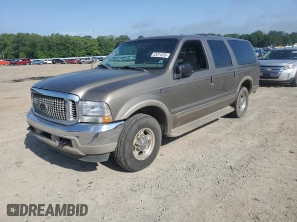 ✅ 2002 Ford Excursion Limited • VIN: 1FMNU42F22EB57873 • Lot: 53314335. Listed on Copart with 333,736 mi. Free auction sales archive from the USA and detailed vehicle history report at DreamBid. Image 1.