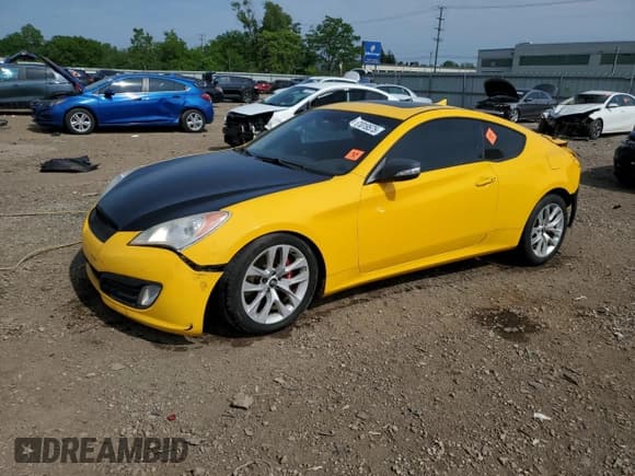 ✅ 2010 Hyundai Genesis Coupe Grand Touring • VIN: KMHHU6KH3AU021363 • Lot: 61019575. Listed on Copart with Not provided. Free auction sales archive from the USA and detailed vehicle history report at DreamBid. Image 1.