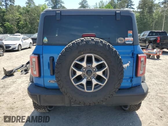 ✅ 2024 Ford Bronco Badlands • VIN: 1FMEE9BP5RLA31676 • Lot: 52140665. Listed on Copart with Not provided. Free auction sales archive from the USA and detailed vehicle history report at DreamBid. Image 6.
