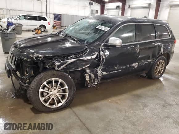 2016 Jeep Grand Cherokee Limited с VIN 1C4RJFBG5GC324460, выставлен на аукционе Copart как лот 86407205 с пробегом 165 502 миль миль и Списание • Salvage title. История ставок и продаж доступна на DreamBid. Изображение 1.