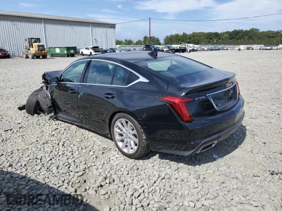 ✅ 2022 Cadillac CT5 Luxury • VIN: 1G6DM5RK0N0110497 • Lot: 80909325. Listed on Copart with 21,592 mi. Free auction sales archive from the USA and detailed vehicle history report at DreamBid. Image 2.