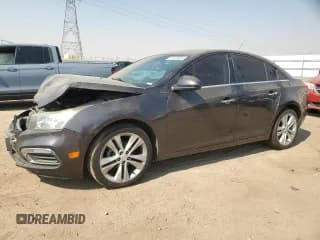 ✅ 2015 Chevrolet Cruze LTZ • VIN: 1G1PG5SB0F7180367 • Lot: 67872905. Listed on Copart with 93,724 mi. Free auction sales archive from the USA and detailed vehicle history report at DreamBid. Image 1.