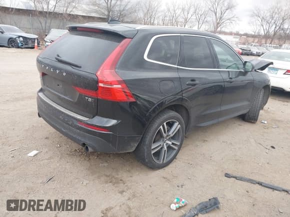 ✅ 2019 Volvo XC60 Momentum • VIN: LYV102RK3KB238662 • Lot: 41052024. Listed on IAAI with 58,673 mi. Free auction sales archive from the USA and detailed vehicle history report at DreamBid. Image 4.