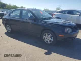 2005 Hyundai Elantra GLS with VIN KMHDN46D05U190317, listed as a Copart auction lot 68423504 with 86,612 mi miles and Clean title. Bid and sale history available at DreamBid. Image 4.