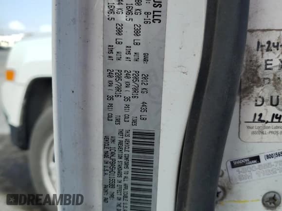 ✅ 2017 Jeep Patriot Sport • VIN: 1C4NJPBA5HD115599 • Lot: 54739995. Listed on Copart with 153,509 mi. Free auction sales archive from the USA and detailed vehicle history report at DreamBid. Image 14.