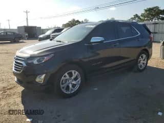 2020 Chevrolet Equinox Premier с VIN 3GNAXNEV9LS703389, выставлен на аукционе Copart как лот 69474775 с пробегом 19 155 миль миль и На запчасти • Non repairable. История ставок и продаж доступна на DreamBid. Изображение 1.