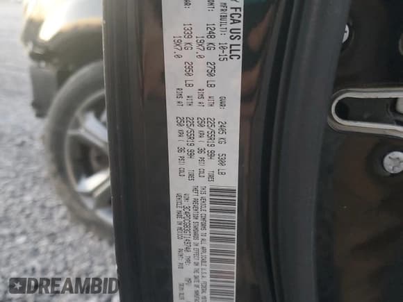 ✅ 2016 Dodge Journey Crossroad Plus • VIN: 3C4PDCGB3GT149740 • Лот: 92698435. Опубликован ранее на Copart с пробегом Не указан. Бесплатный доступ к архиву аукционных продаж из США и подробный отчёт об истории автомобиля на DreamBid. Изображение 13.