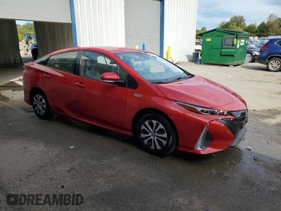 2022 Toyota Prius LE с VIN JTDKAMFP8N3215648, выставлен на аукционе Copart как лот 84008095 с пробегом 40 736 миль миль и Списание • Salvage title. История ставок и продаж доступна на DreamBid. Изображение 4.