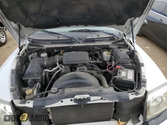 2005 Dodge Dakota SLT with VIN 1D7HW42K35S327369, listed as a Copart auction lot 71760844 with 193,331 mi miles and Salvage title. Bid and sale history available at DreamBid. Image 11.