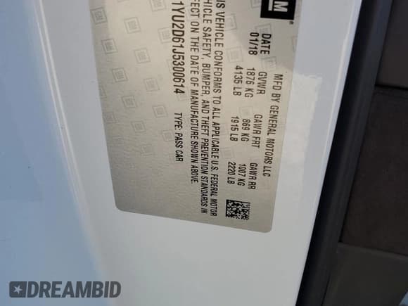 ✅ 2018 Chevrolet Corvette Z06 3LZ • VIN: 1G1YU2D61J5300614 • Lot: 87808585. Listed on Copart with Not provided. Free auction sales archive from the USA and detailed vehicle history report at DreamBid. Image 14.