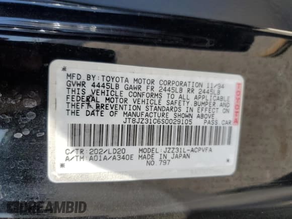 ✅ 1995 Lexus SC • VIN: JT8JZ31C6S0029105 • Lot: 76512114. Wystawiony na Copart z przebiegiem 236 225 mil. Bezpłatny archiwum sprzedaży aukcyjnych z USA i szczegółowy raport historii pojazdu na DreamBid. Zdjęcie 14.